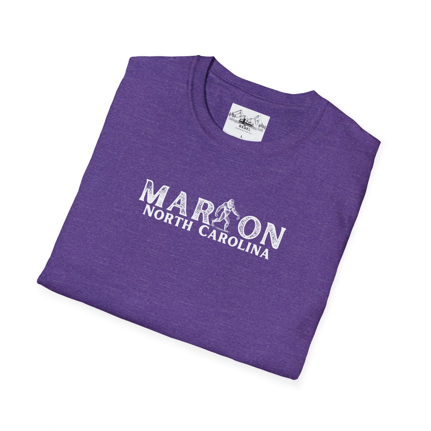 Marion North Carolina Bigfoot T-Shirt – Unisex Softstyle Tee