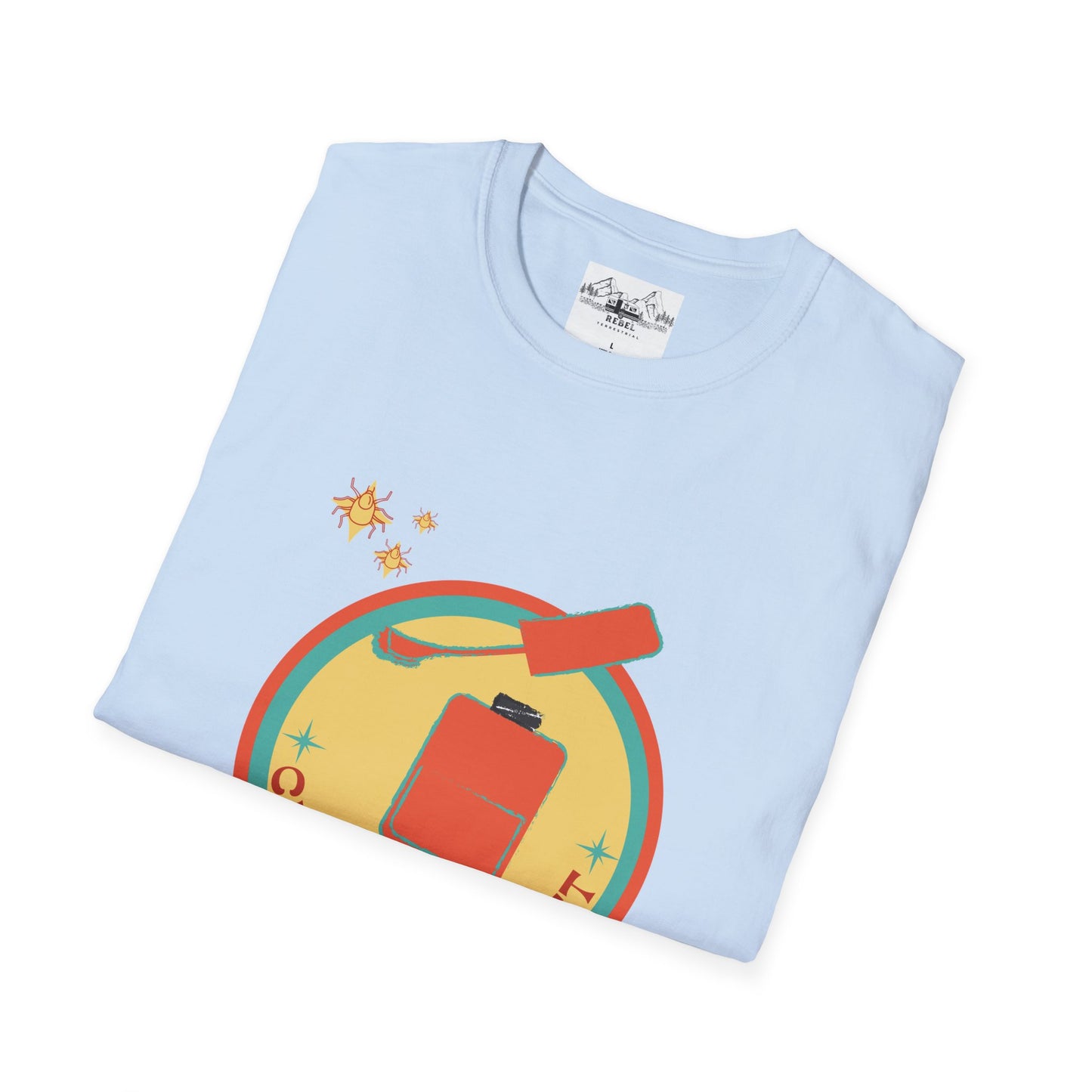 Chigger Magnet – Funny Nail Polish & Chiggers Unisex Softstyle T-Shirt