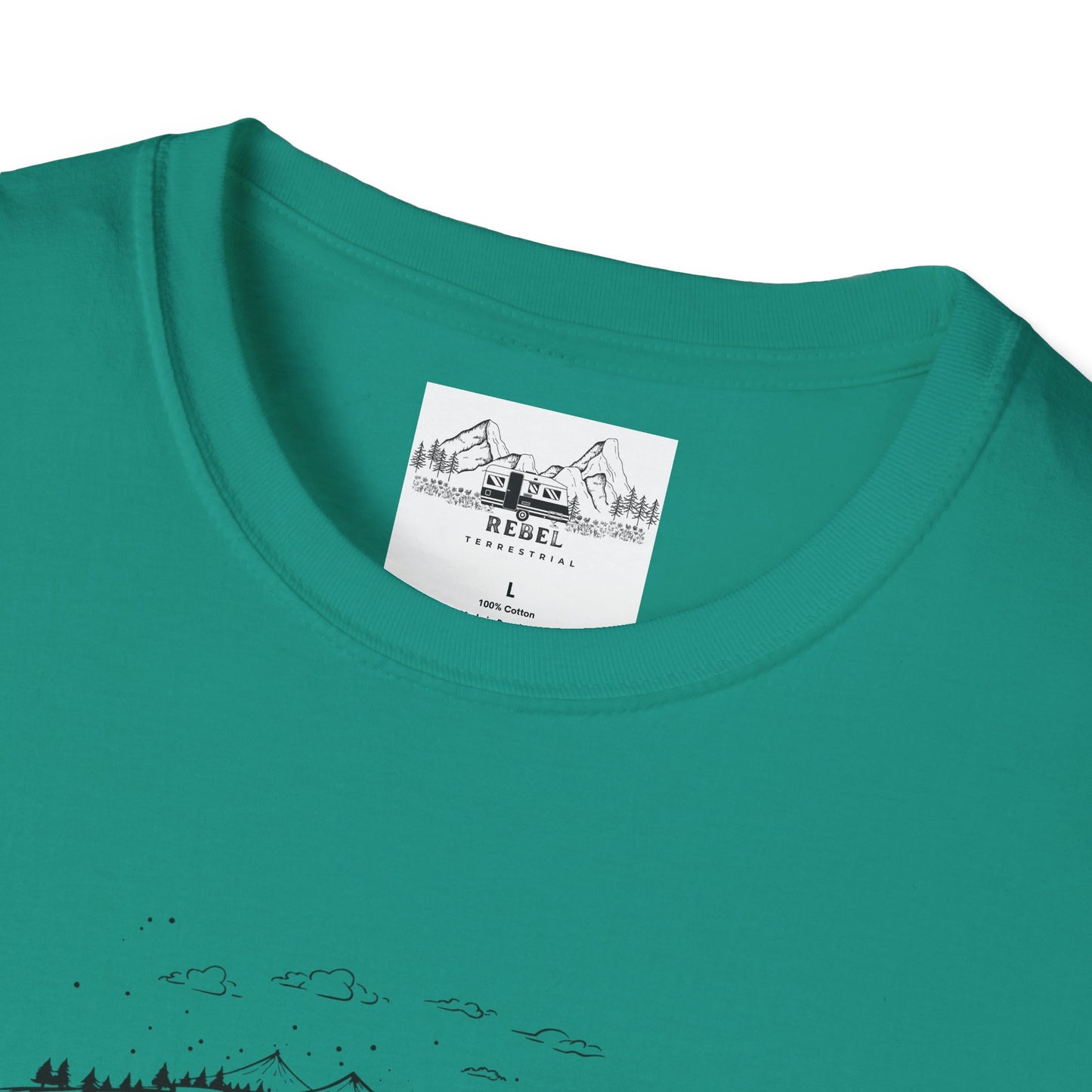 Not All Who Wander Are Lost — Some Are Just Looking for Really Cool Rocks | Unisex Softstyle T-Shirt