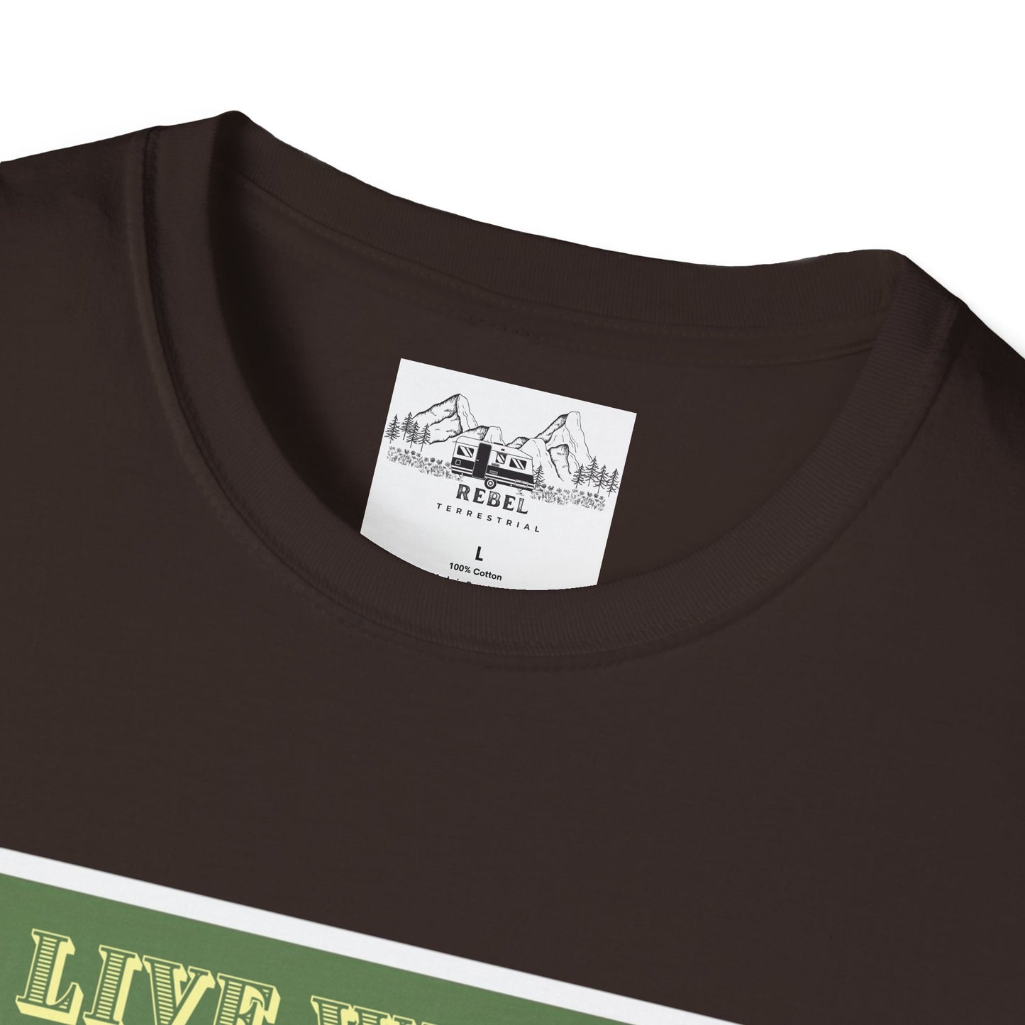 Live Weird, Fake Your Death – Angry Possum T-Shirt