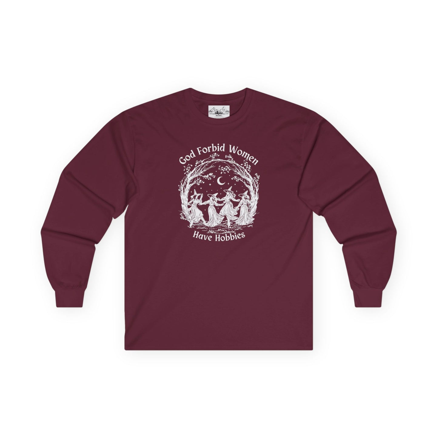 "God Forbid, Women Have Hobbies" Unisex Ultra Cotton Long Sleeve Tee