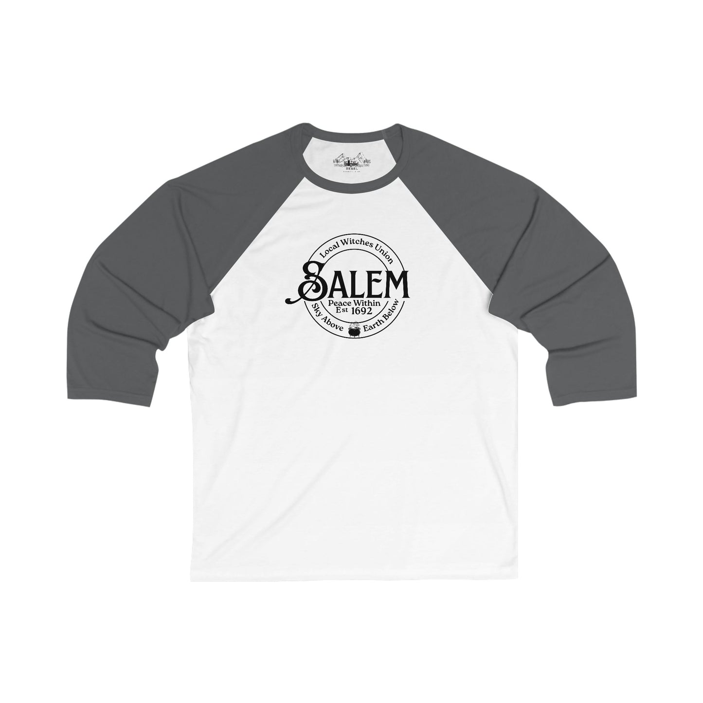 Salem Local Witches Union 3/4 Sleeve Baseball Tee
