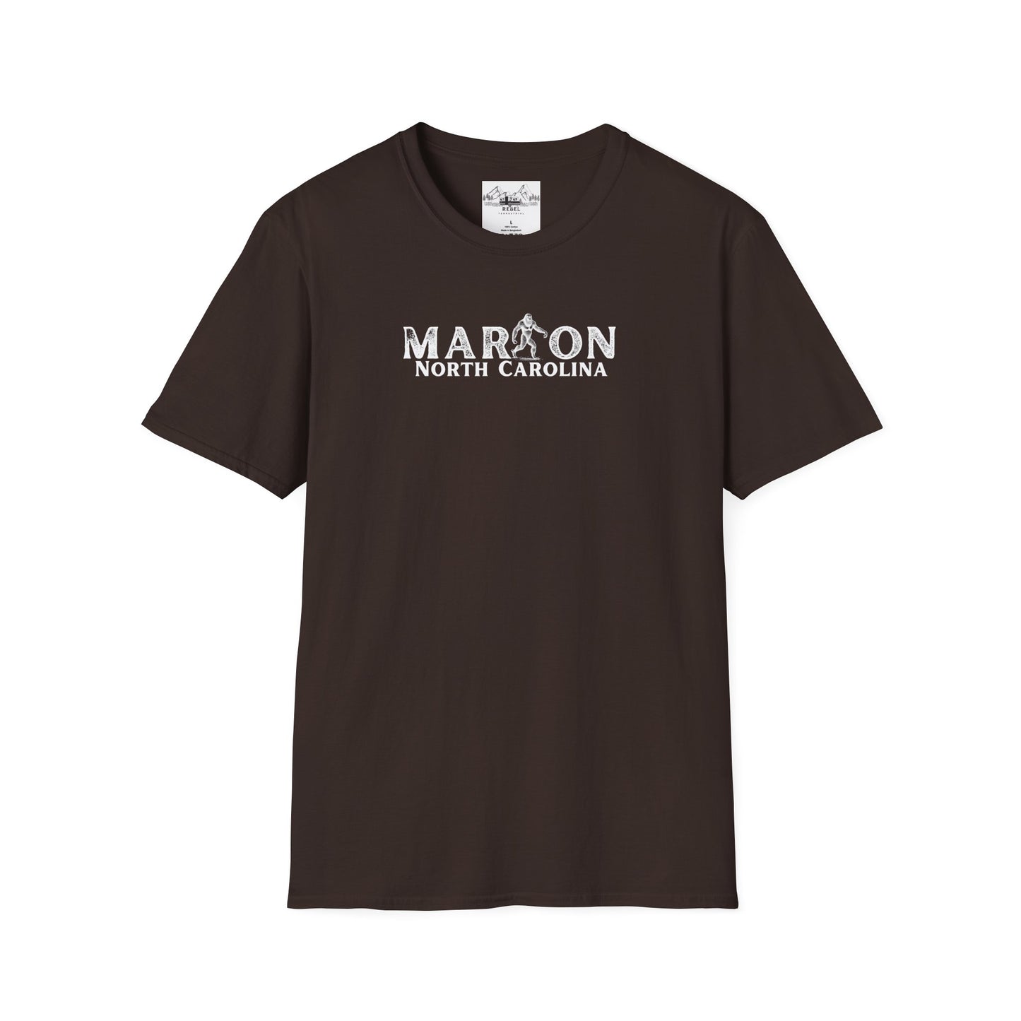 Marion North Carolina Bigfoot T-Shirt – Unisex Softstyle Tee