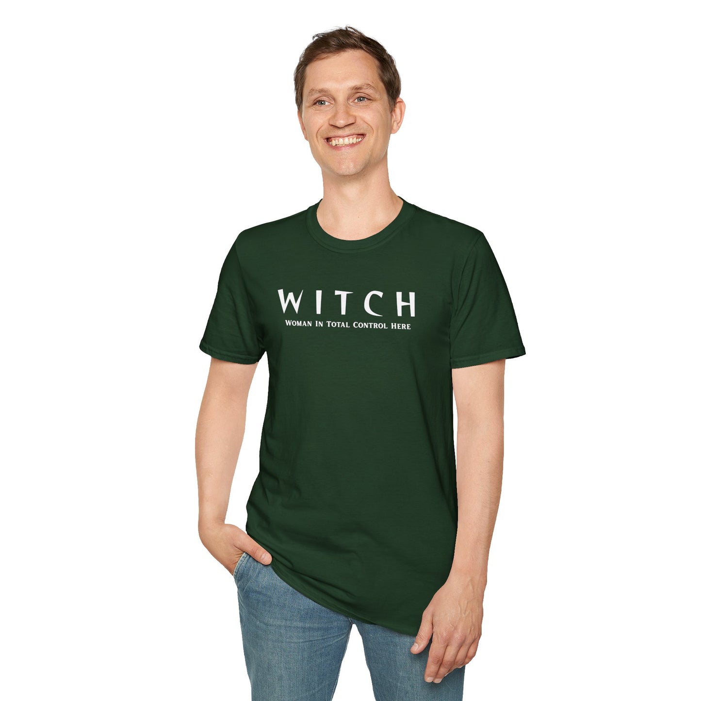 WITCH - Woman In Total Control Here T-Shirt