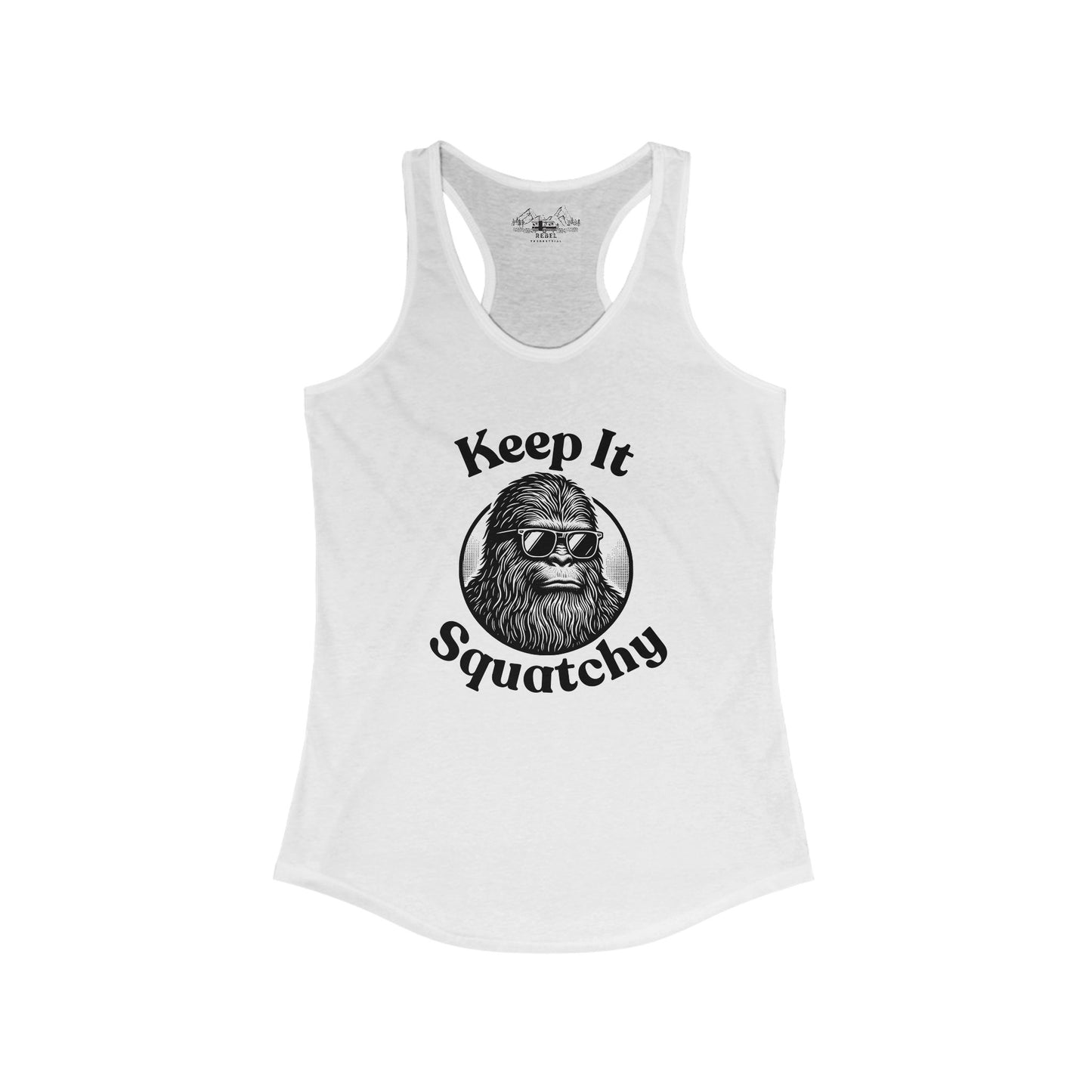 Keep It Squatchy | Women’s Racerback Tank Top
