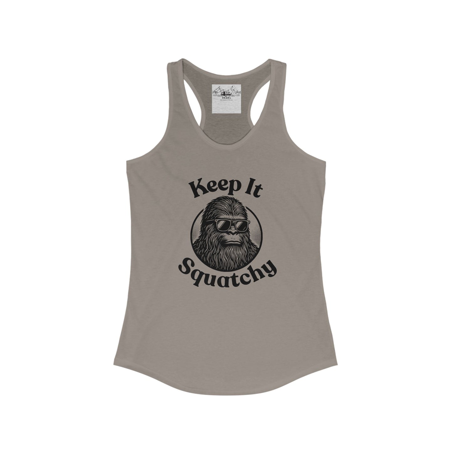 Keep It Squatchy | Women’s Racerback Tank Top