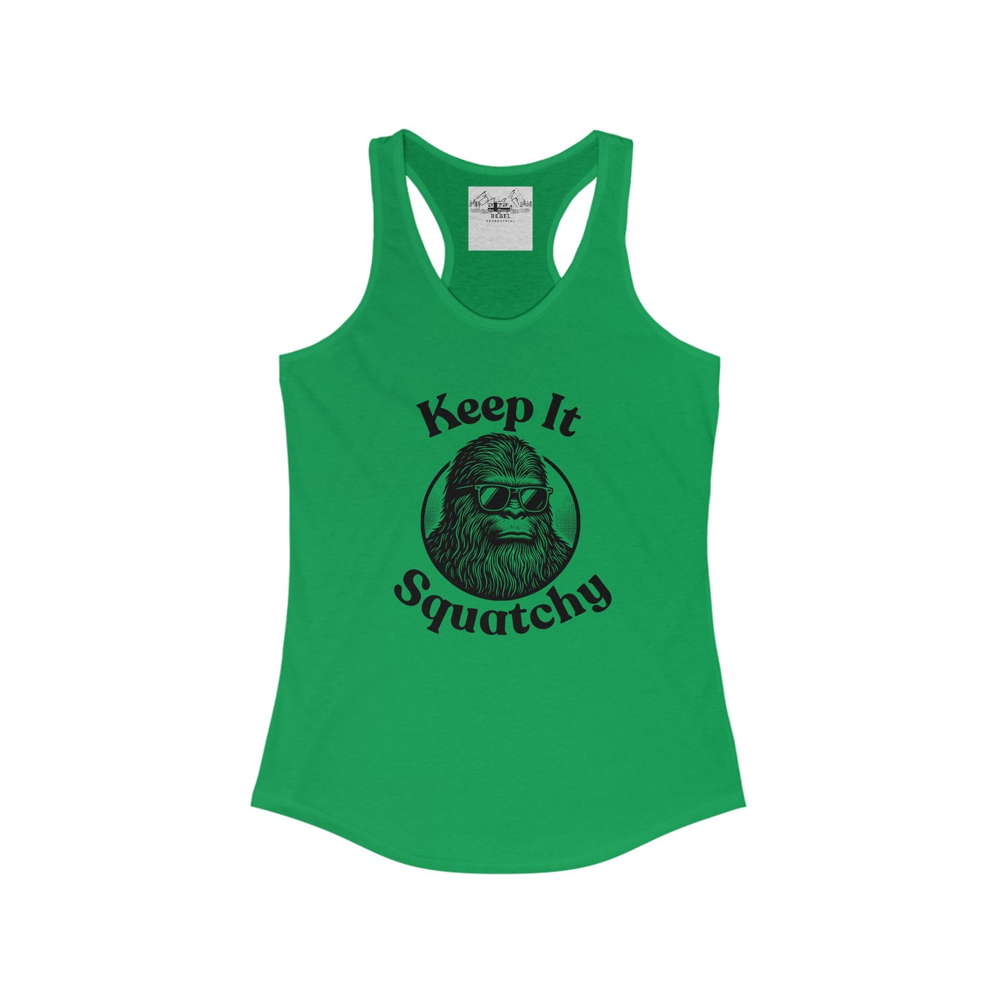 Keep It Squatchy | Women’s Racerback Tank Top