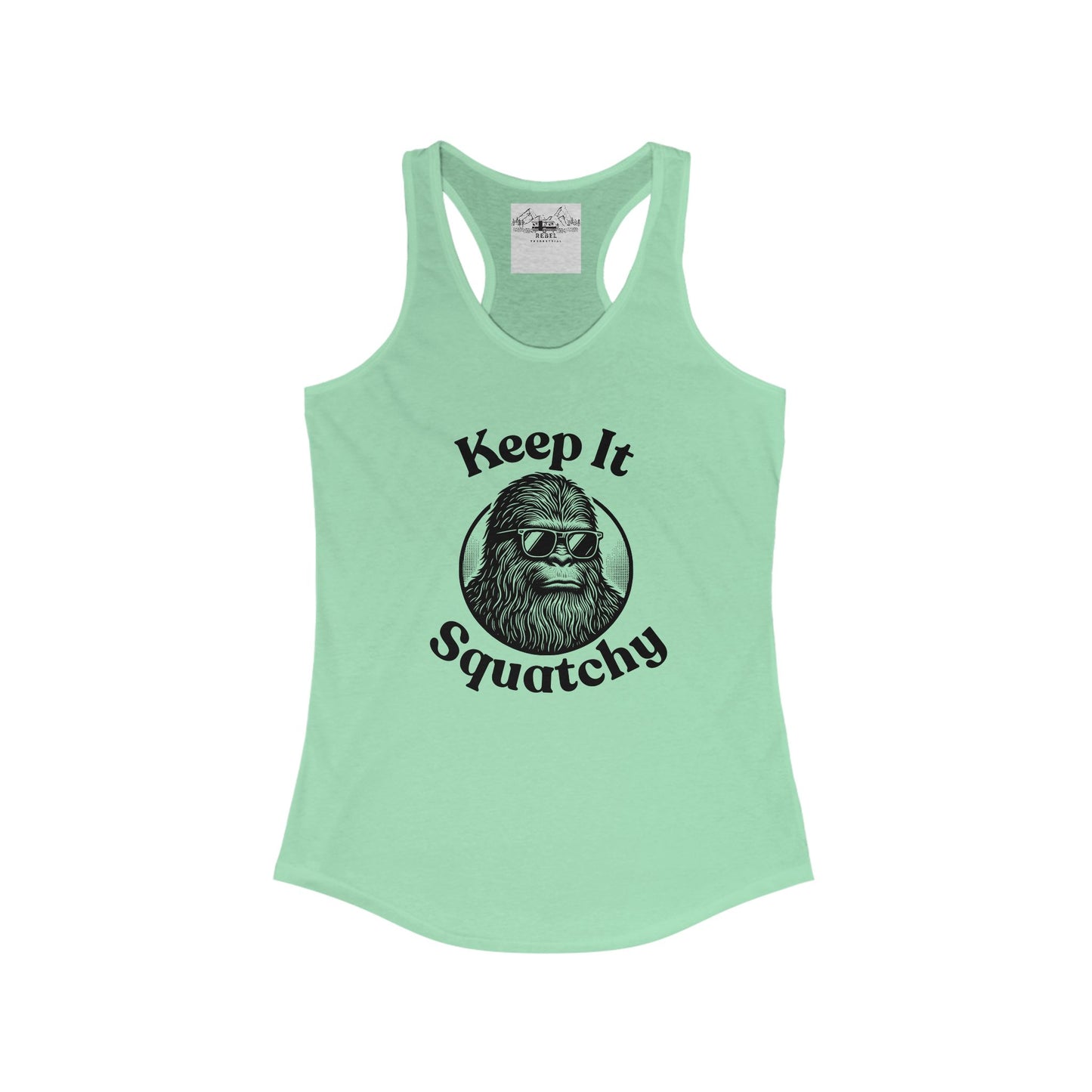 Keep It Squatchy | Women’s Racerback Tank Top