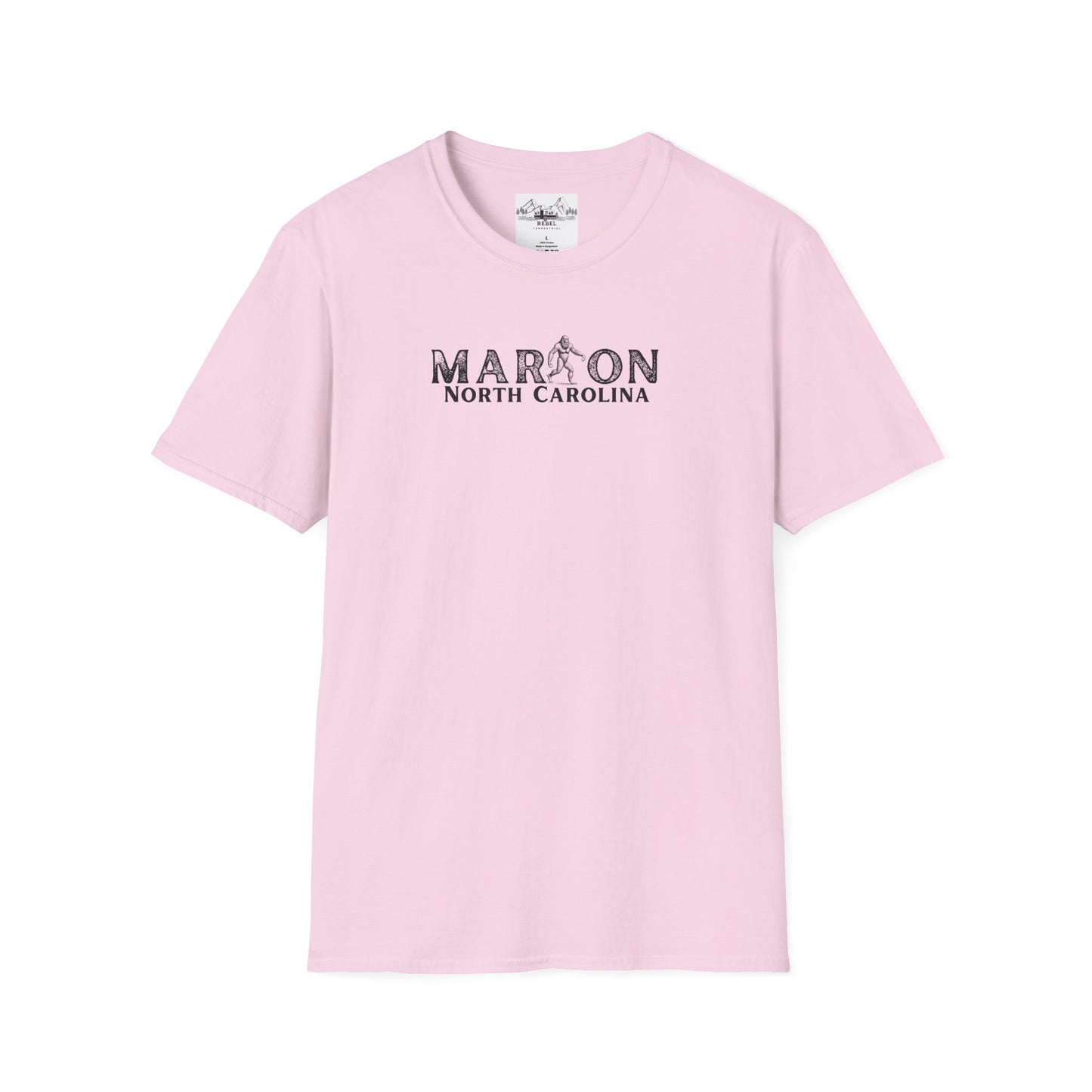 Marion North Carolina Bigfoot T-Shirt – Unisex Softstyle Tee