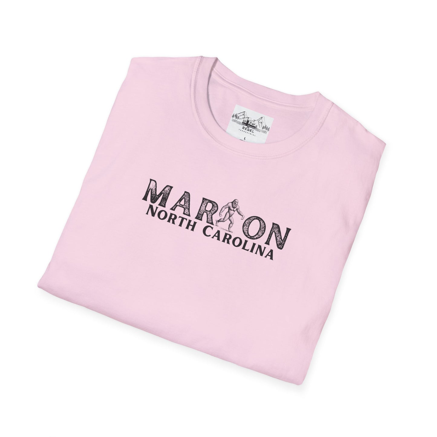 Marion North Carolina Bigfoot T-Shirt – Unisex Softstyle Tee