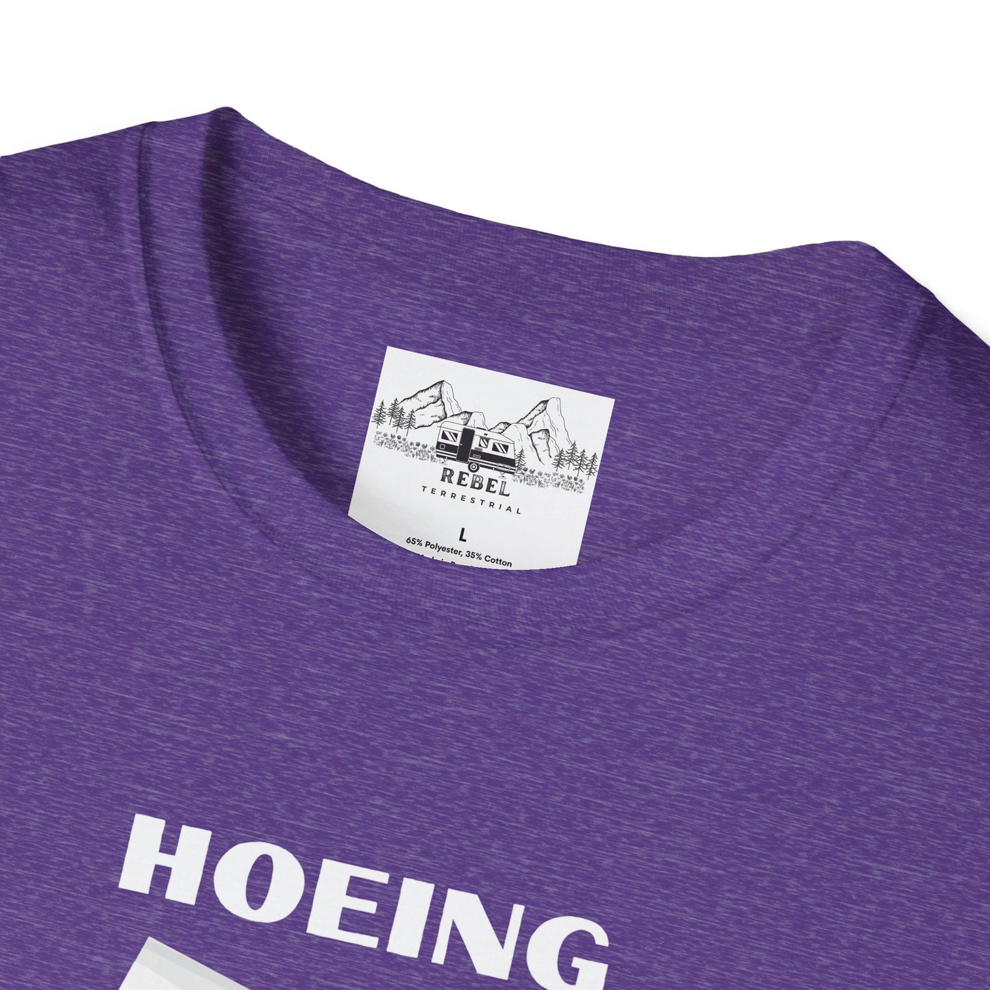 "Hoeing Ain't Easy" – Funny Gardening T-Shirt