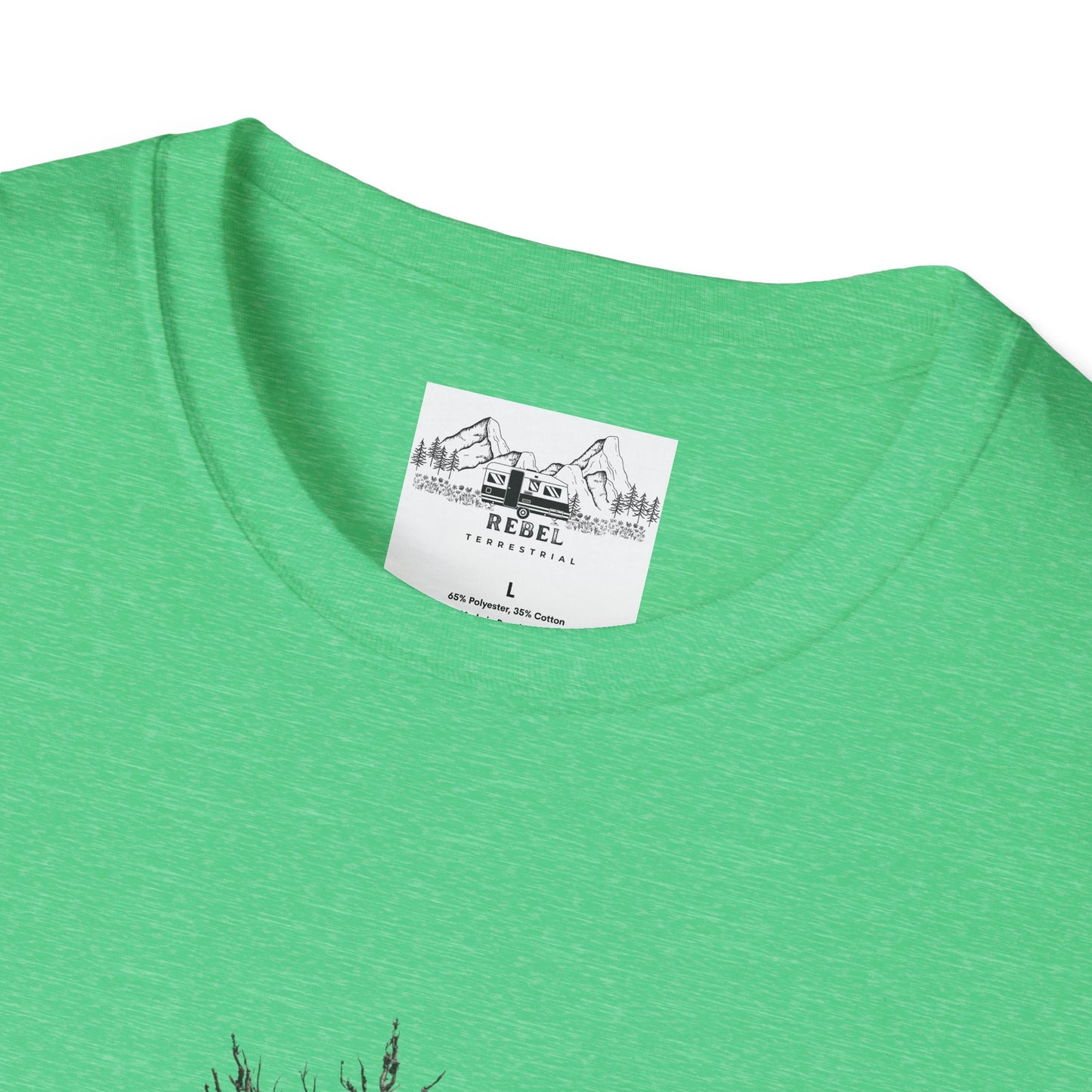 Keep Calm and Hike On | Tree Crown Unisex Softstyle T-Shirt