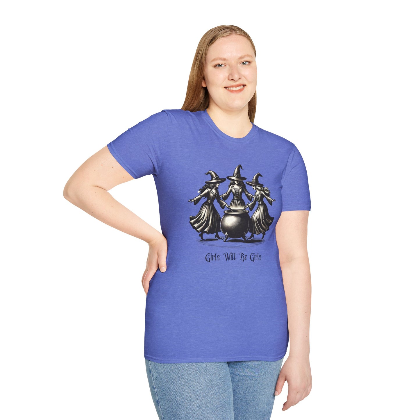 "Girls Will Be Girls" Witches Unisex T-Shirt