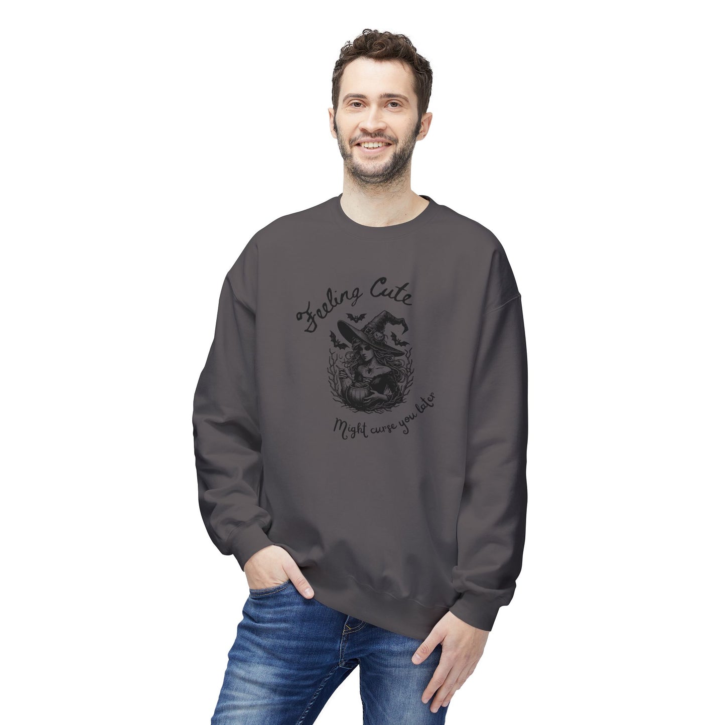 Feeling Cute, Might Curse You Later Sweatshirt
