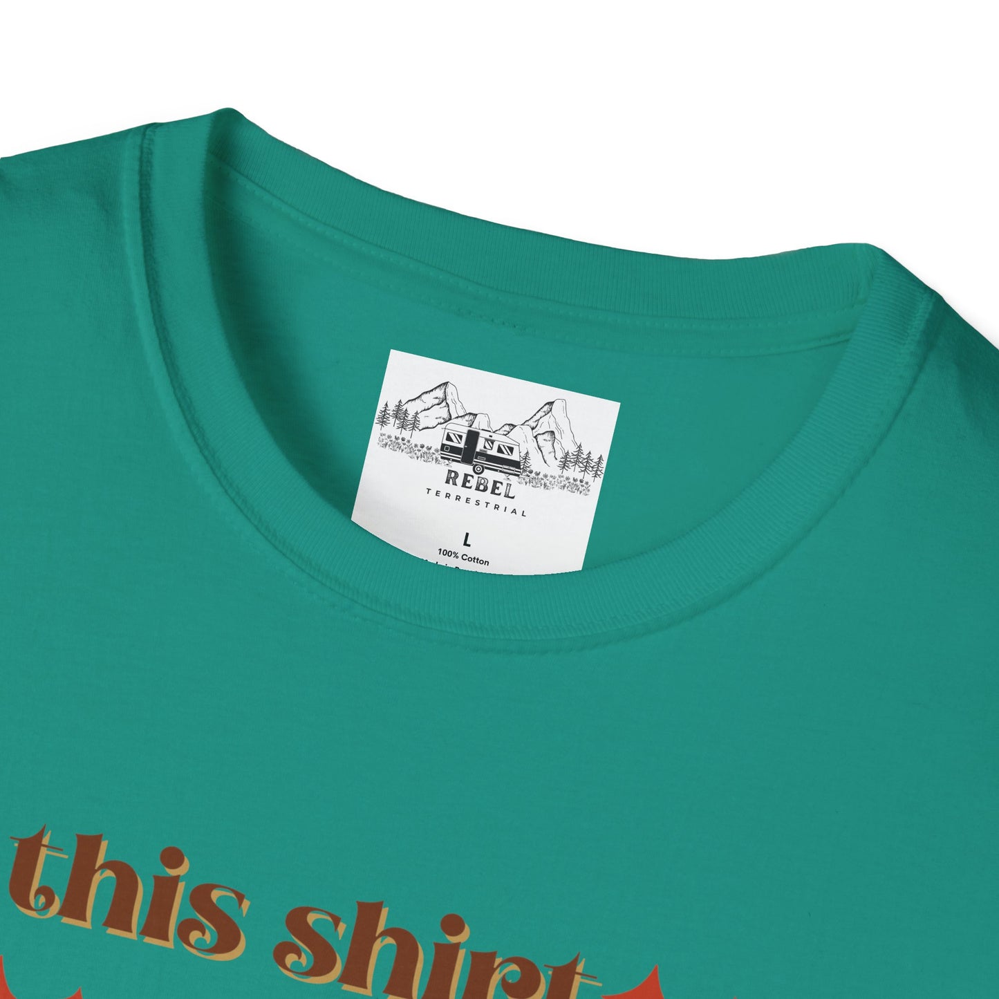 This Shirt Smells Like Campfire – Cozy Outdoorsy Unisex Softstyle T-Shirt