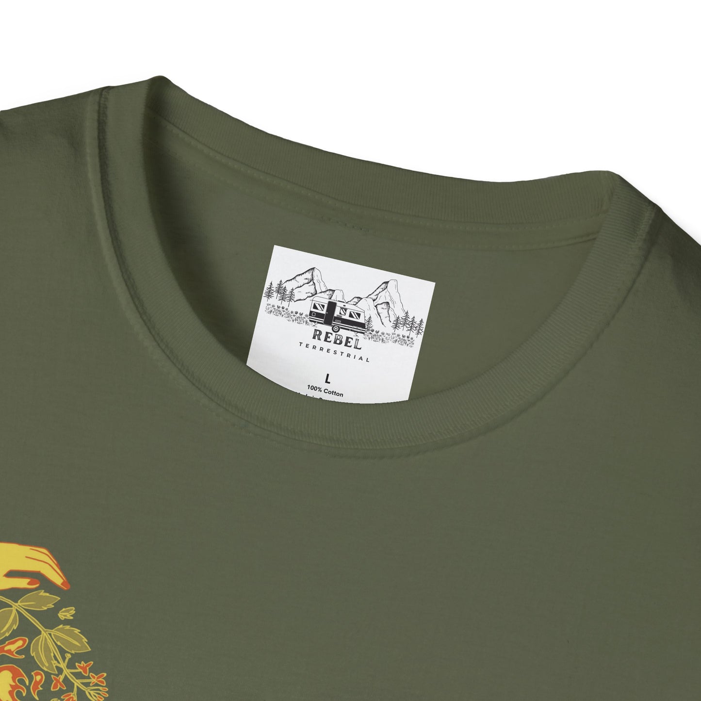 The Real Witch Cauldron & Broom Unisex T-Shirt
