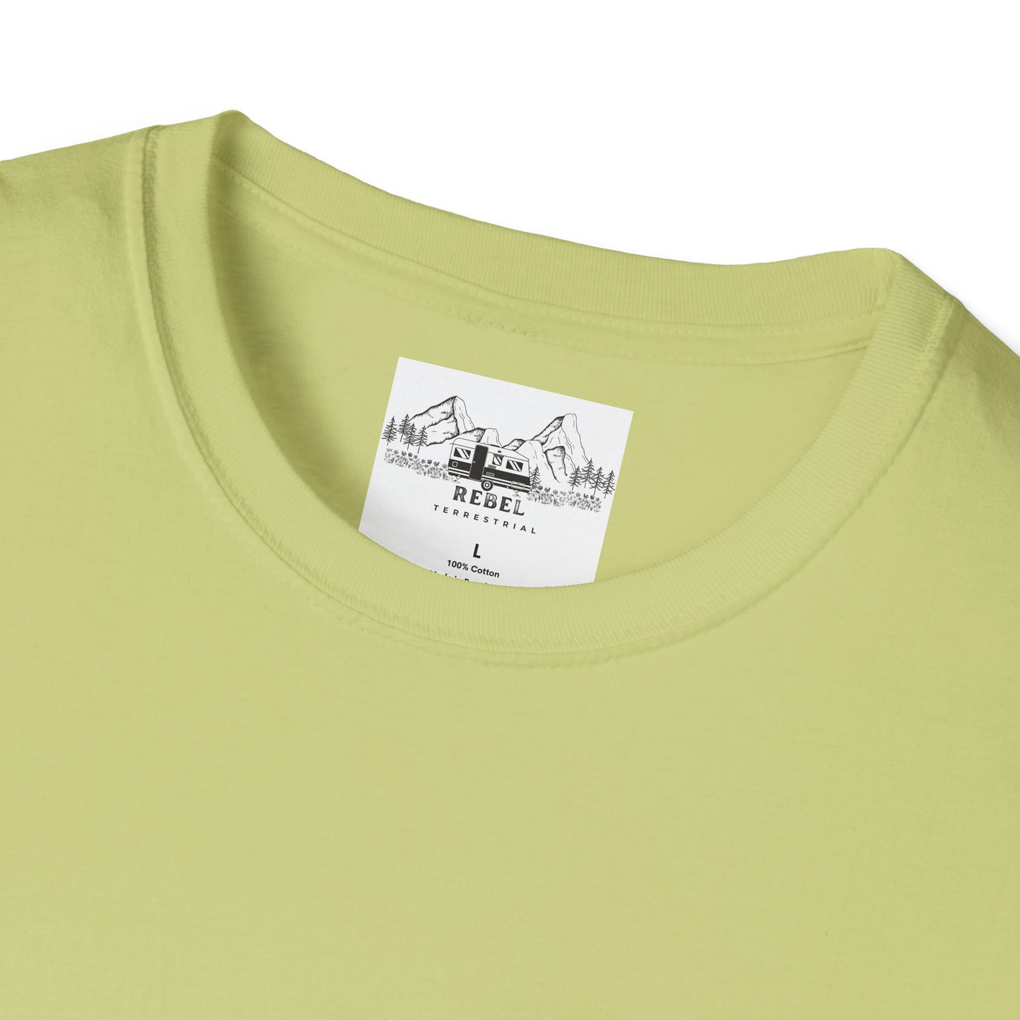 Rebel Terrestrial Mountain RV T-Shirt – For Nomads, Rebels, and Outdoor Souls