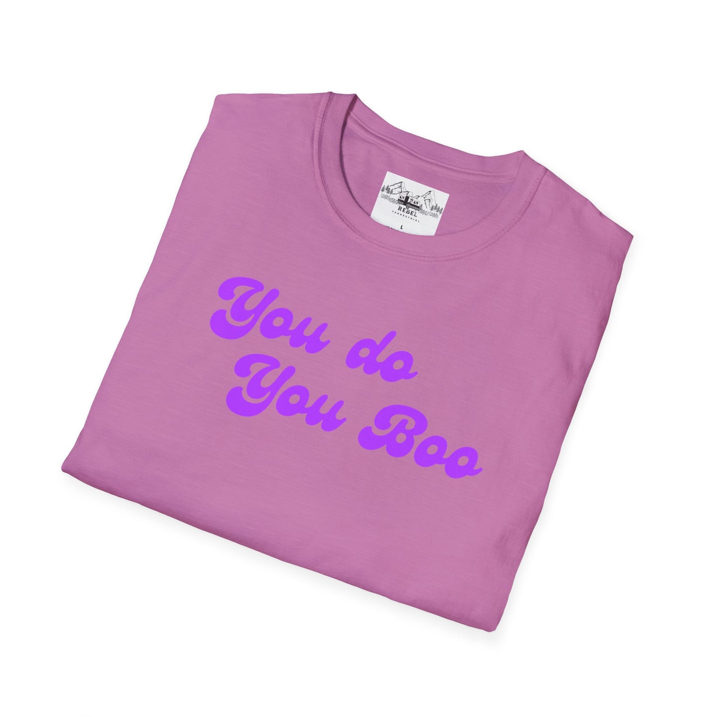You Do You Boo – Playful Purple Lettering T-Shirt
