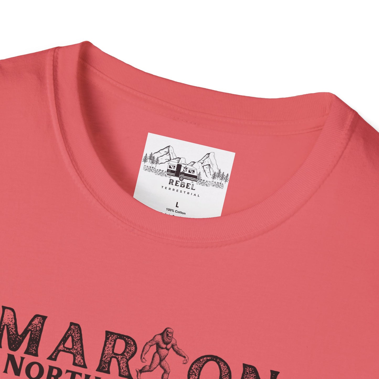 Marion North Carolina Bigfoot T-Shirt – Unisex Softstyle Tee