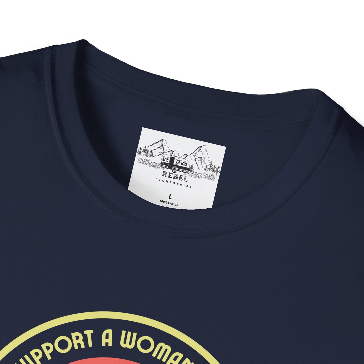 I Support a Woman’s Right to Have Pockets – Retro Tee