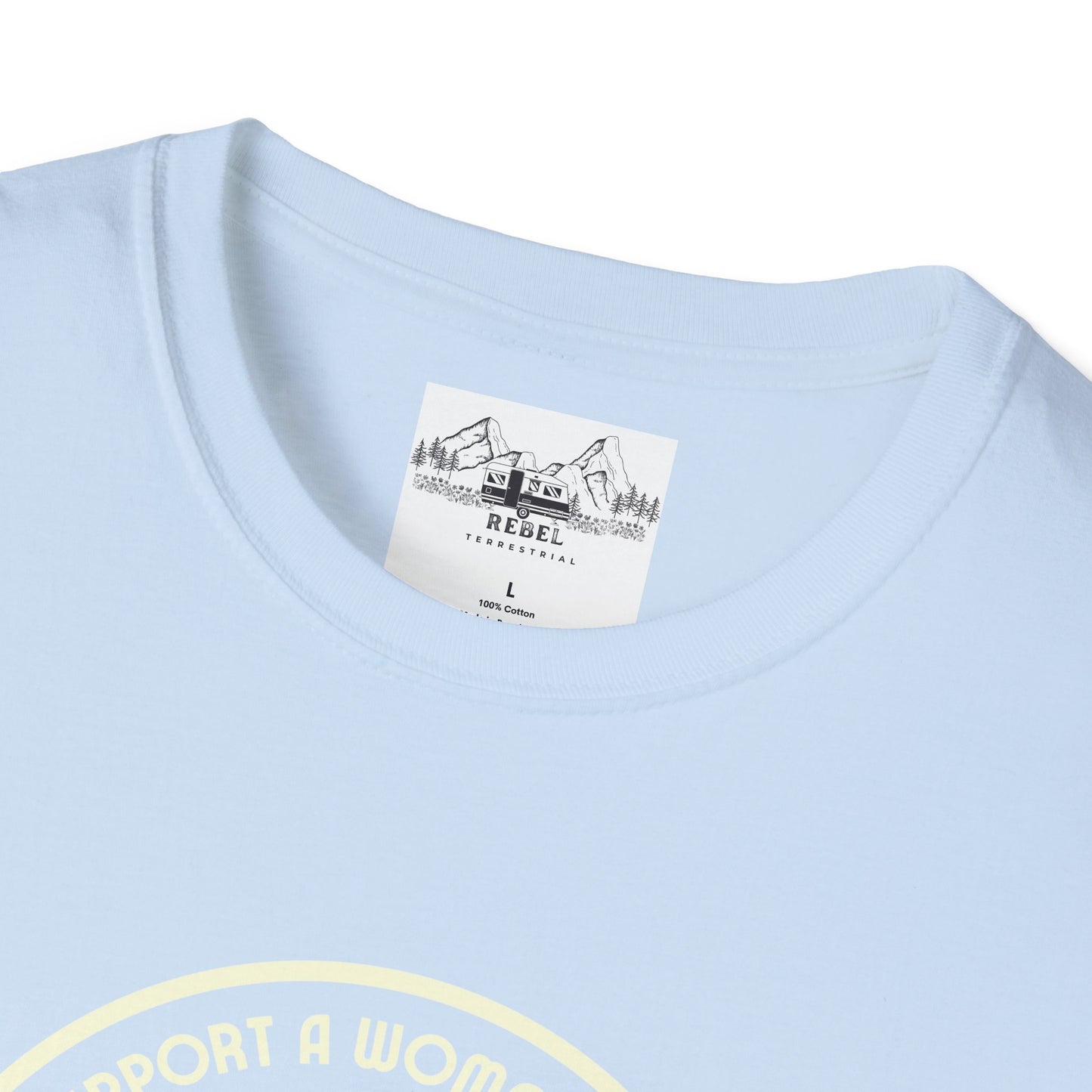 I Support a Woman’s Right to Have Pockets – Retro Tee