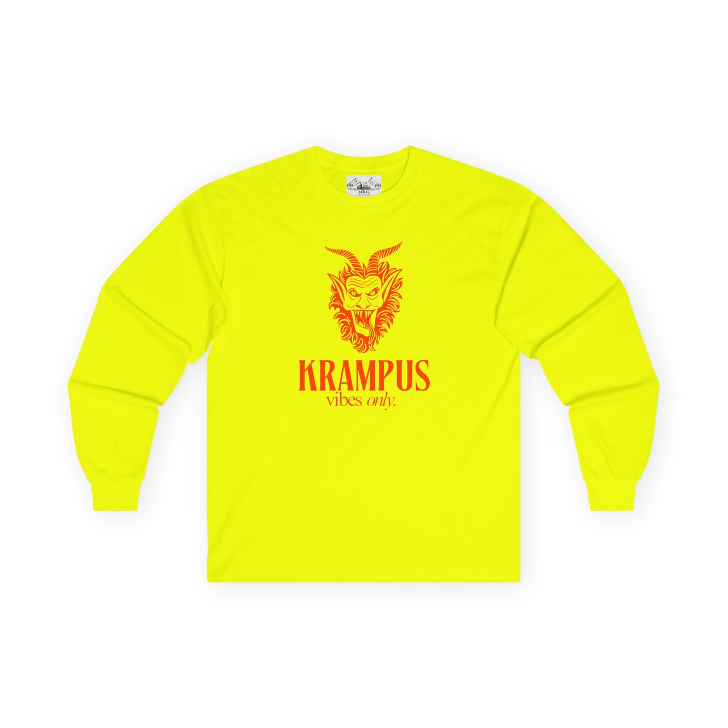 KRAMPUS Vibes Only Vintage Long-Sleeve Tee
