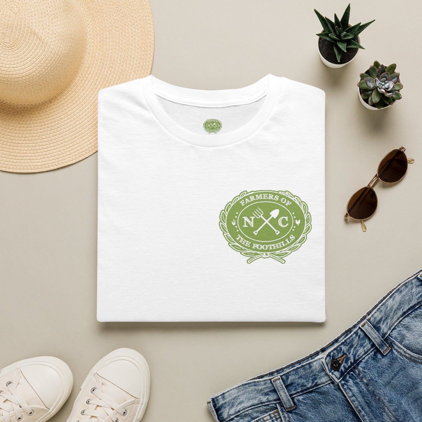 NC Farmers of the Foothills "Find Me at the Farmers Market" Graphic T-Shirt