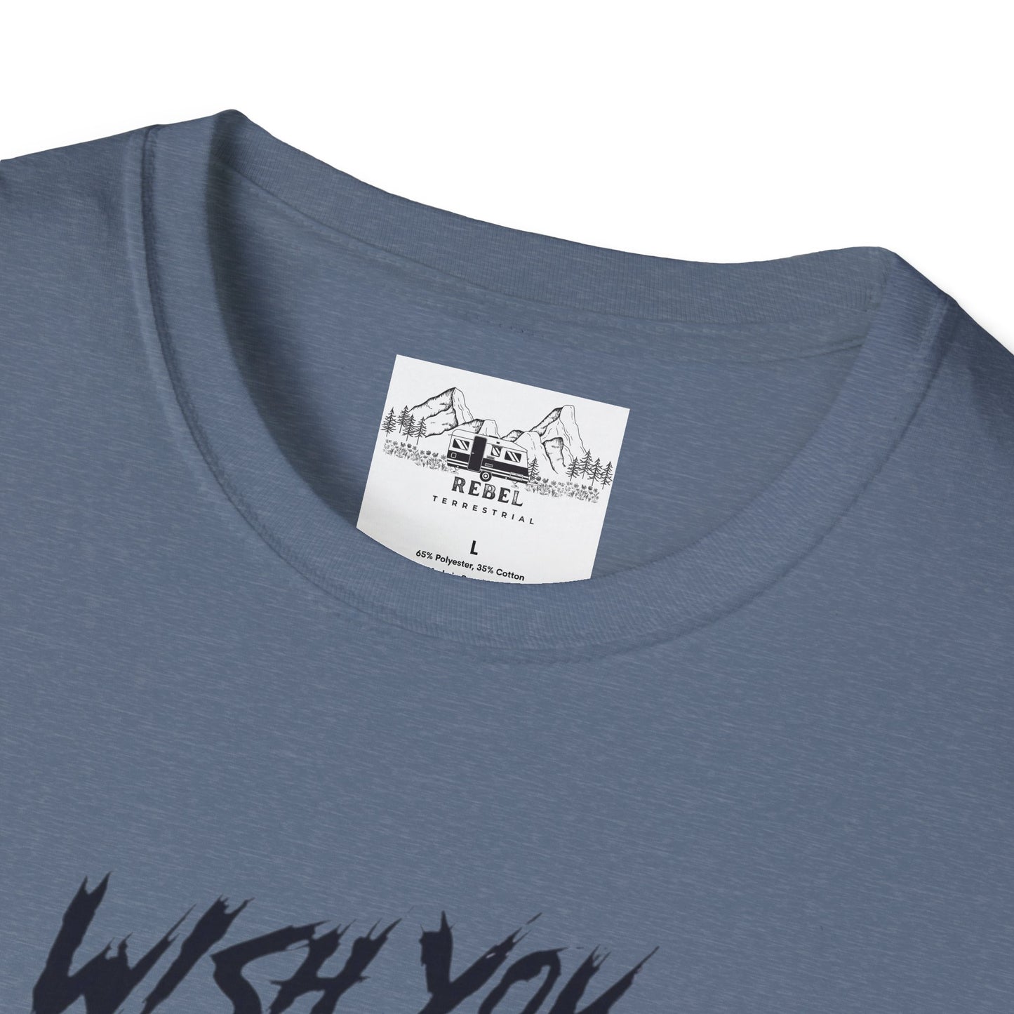 Wish You Were Beer – Funny Skeleton Drinking Tee