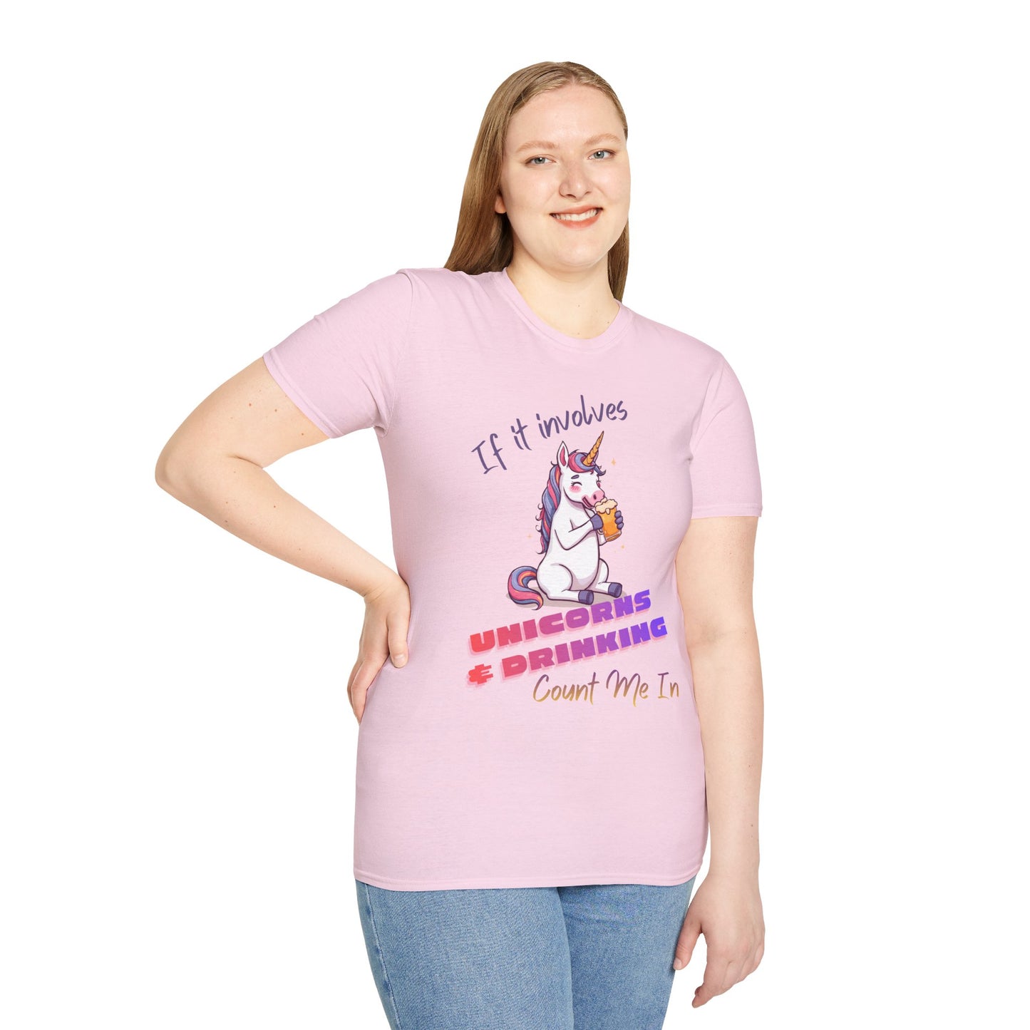 Unicorns & Drinking Graphic Tee