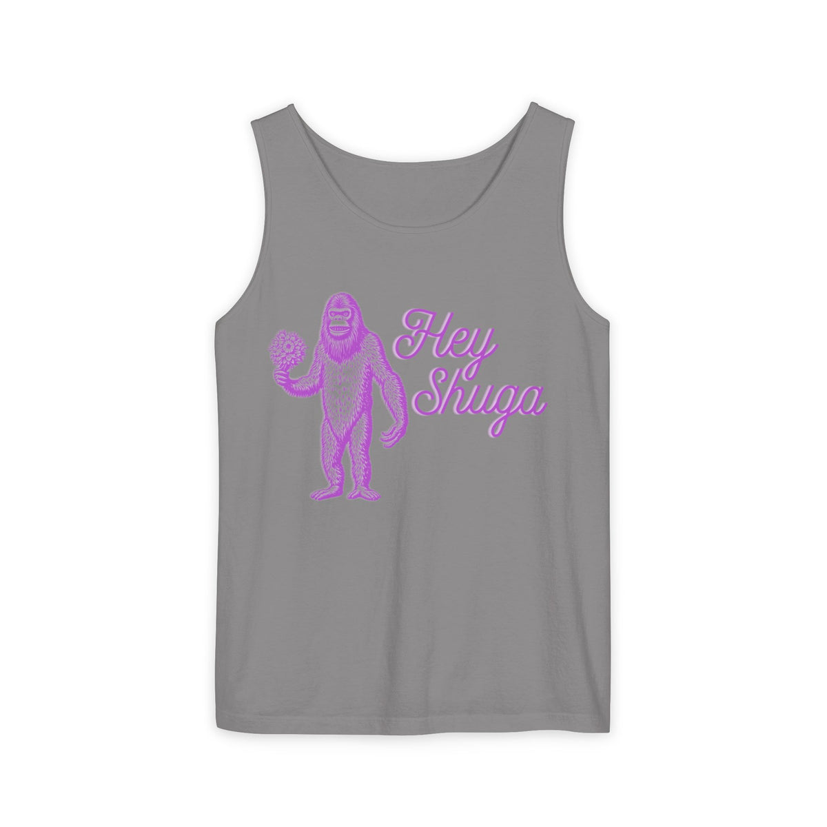 Hey Shuga Bigfoot Unisex Tank Top
