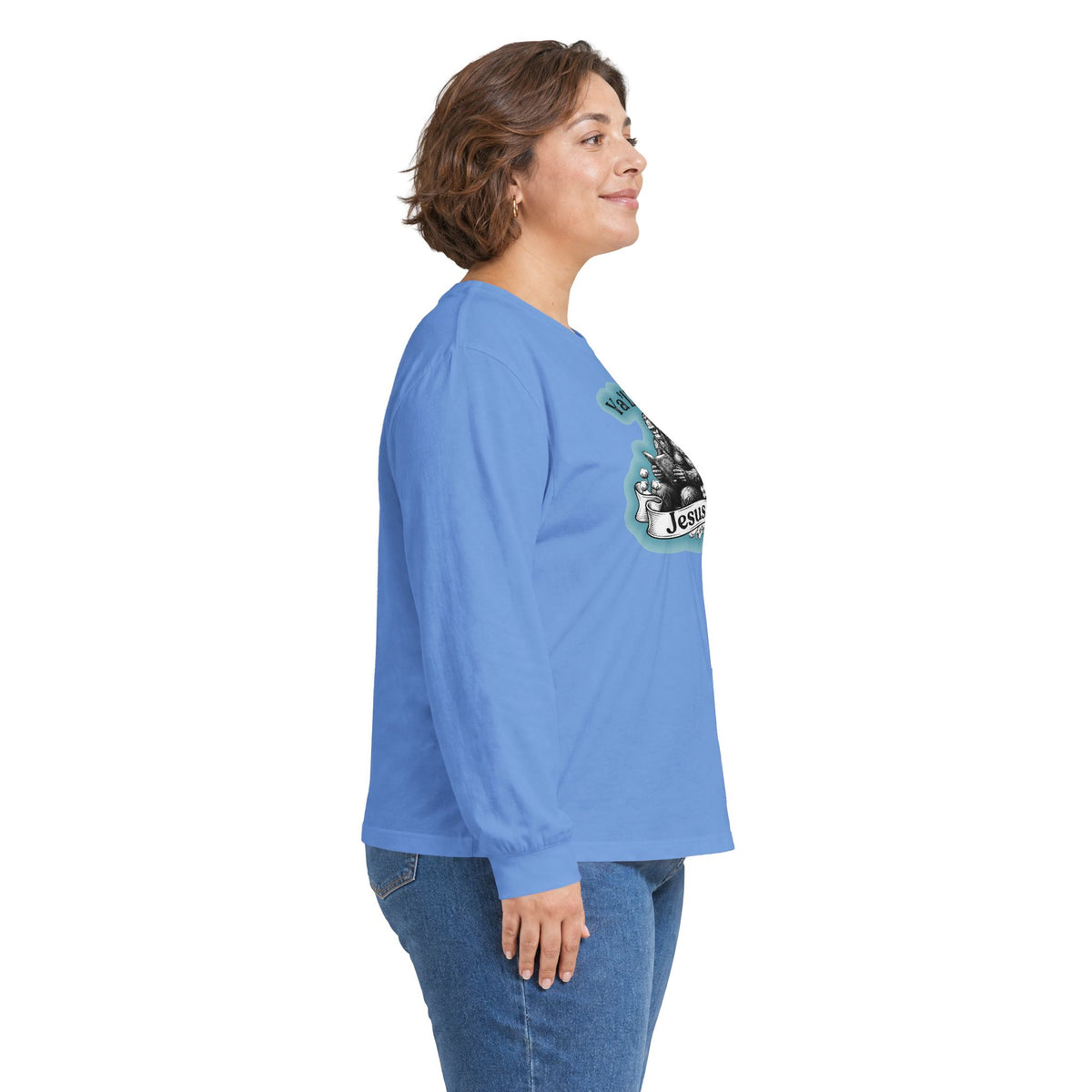 Y’all Need Jesus Bigfoot Long Sleeve Tee