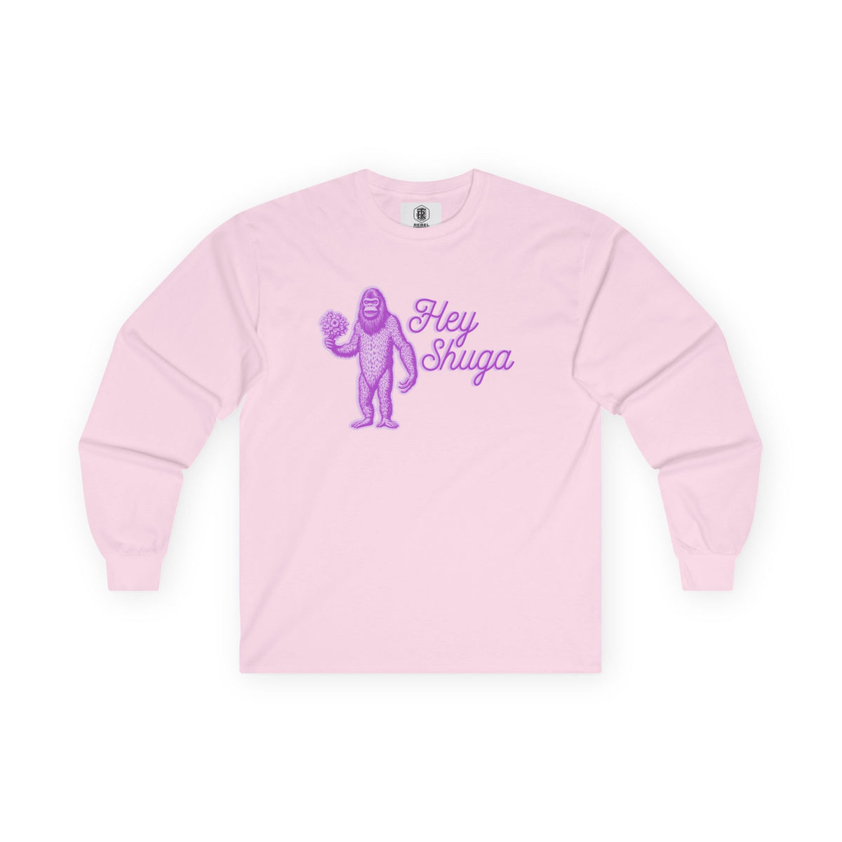 Hey Shuga Bigfoot Unisex Long Sleeve Tee