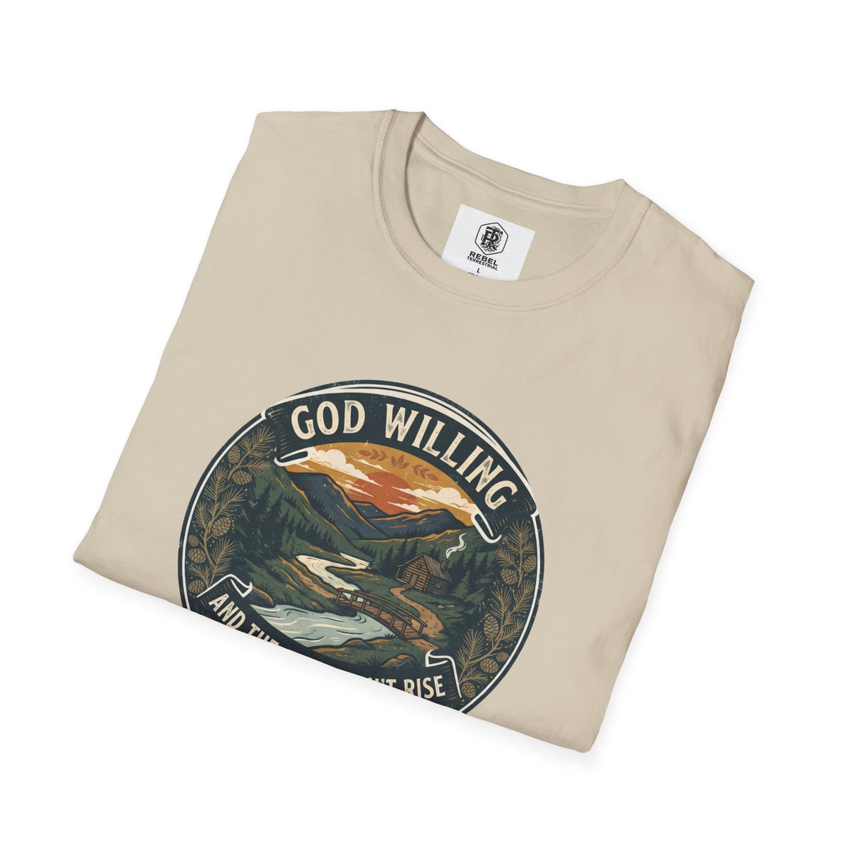 Creek Don't Rise Appalachian Motto T-Shirt