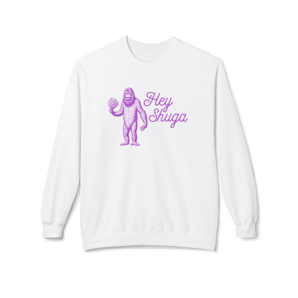Hey Shuga Bigfoot Crewneck Sweatshirt
