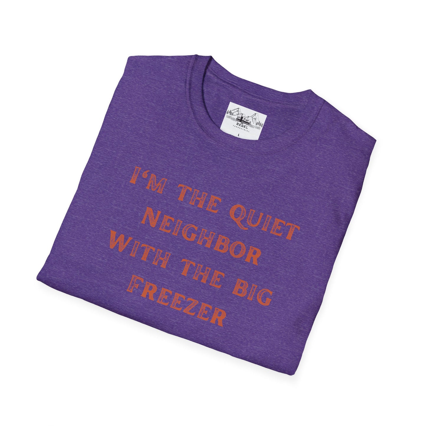 The Quiet Neighbor T-Shirt - Unisex Softstyle Tee