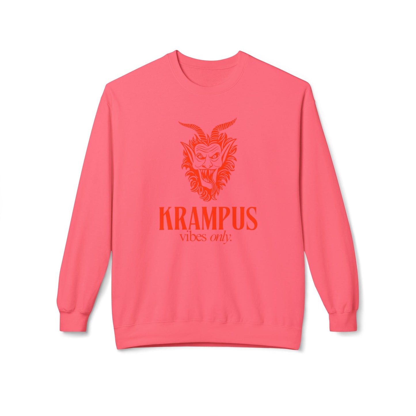 KRAMPUS Vibes Only Vintage Crewneck Sweatshirt
