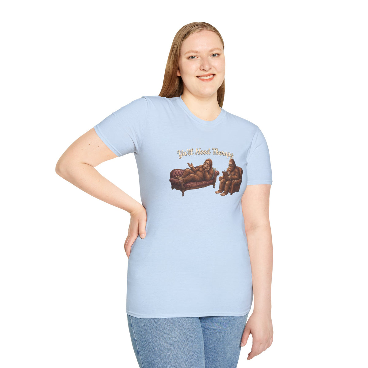 Y’all Need Therapy Bigfoot T-Shirt