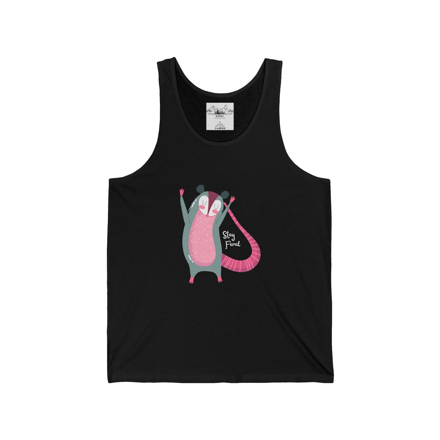 Stay Feral – Unisex Jersey Tank