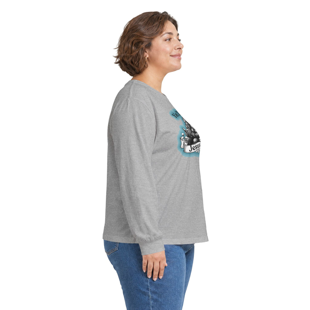 Y’all Need Jesus Bigfoot Long Sleeve Tee