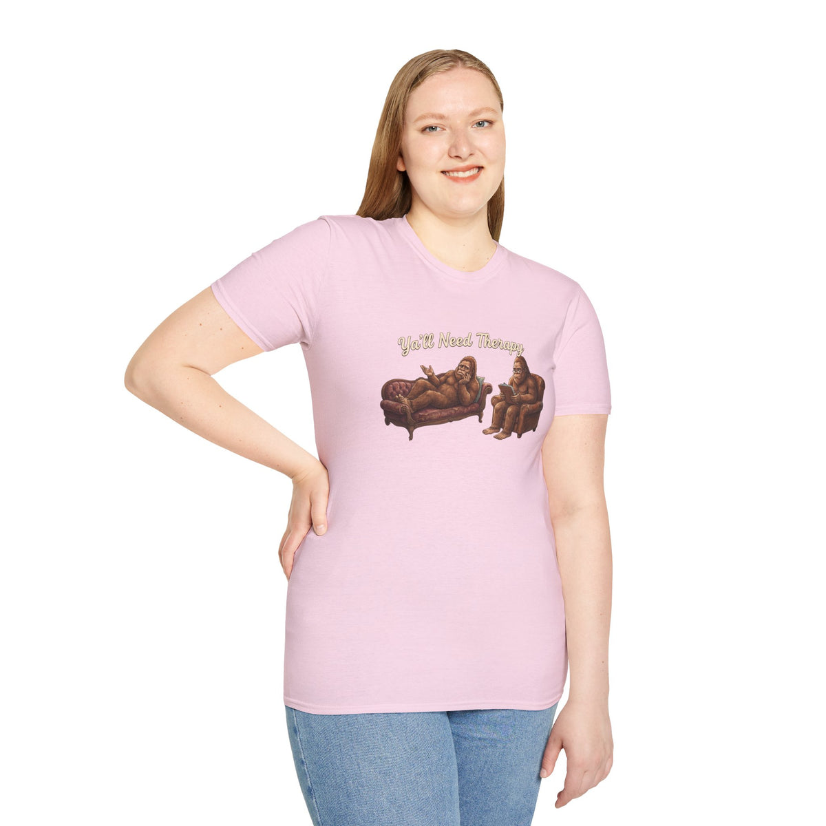 Y’all Need Therapy Bigfoot T-Shirt