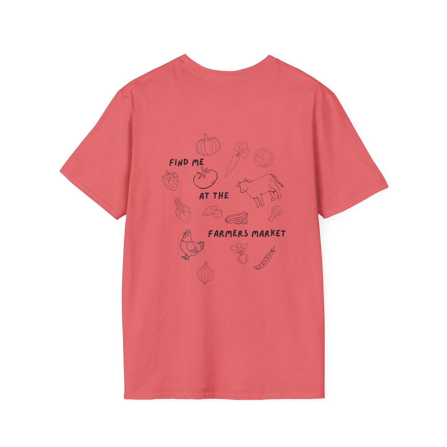 NC Farmers of the Foothills "Find Me at the Farmers Market" Graphic T-Shirt