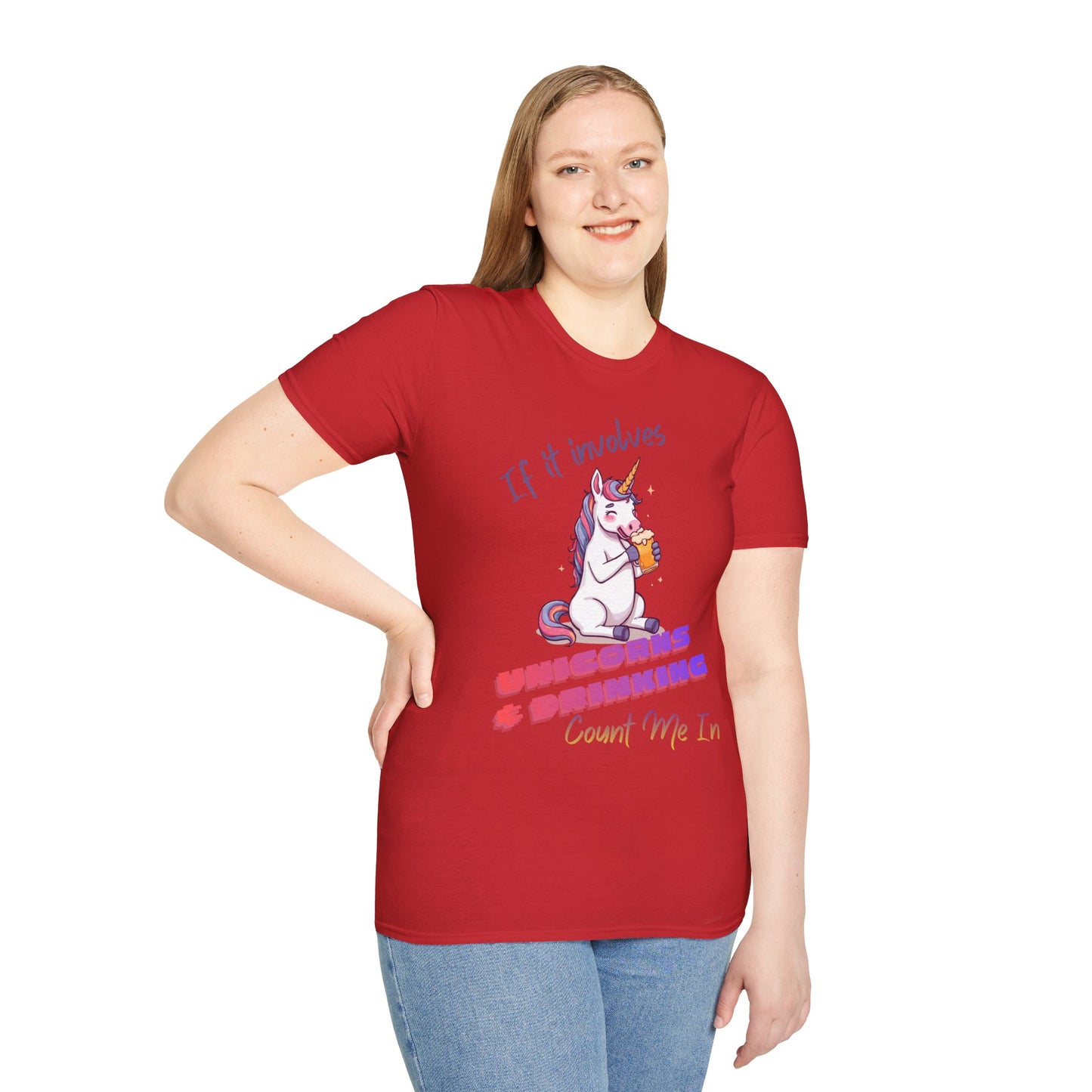 Unicorns & Drinking Graphic Tee