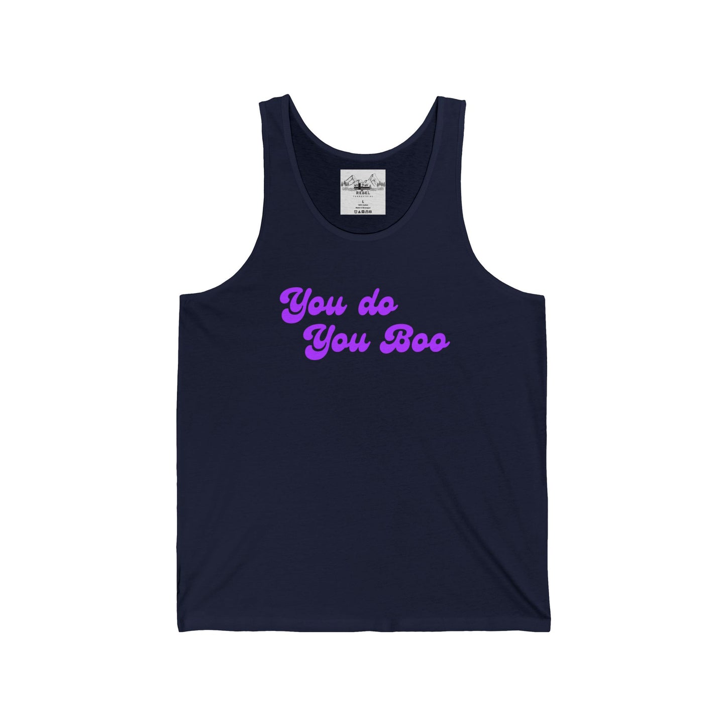 You Do You Boo – Unisex Jersey Tank