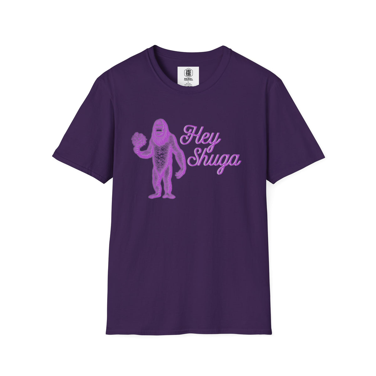 Hey Shuga Bigfoot Unisex Softstyle T-Shirt