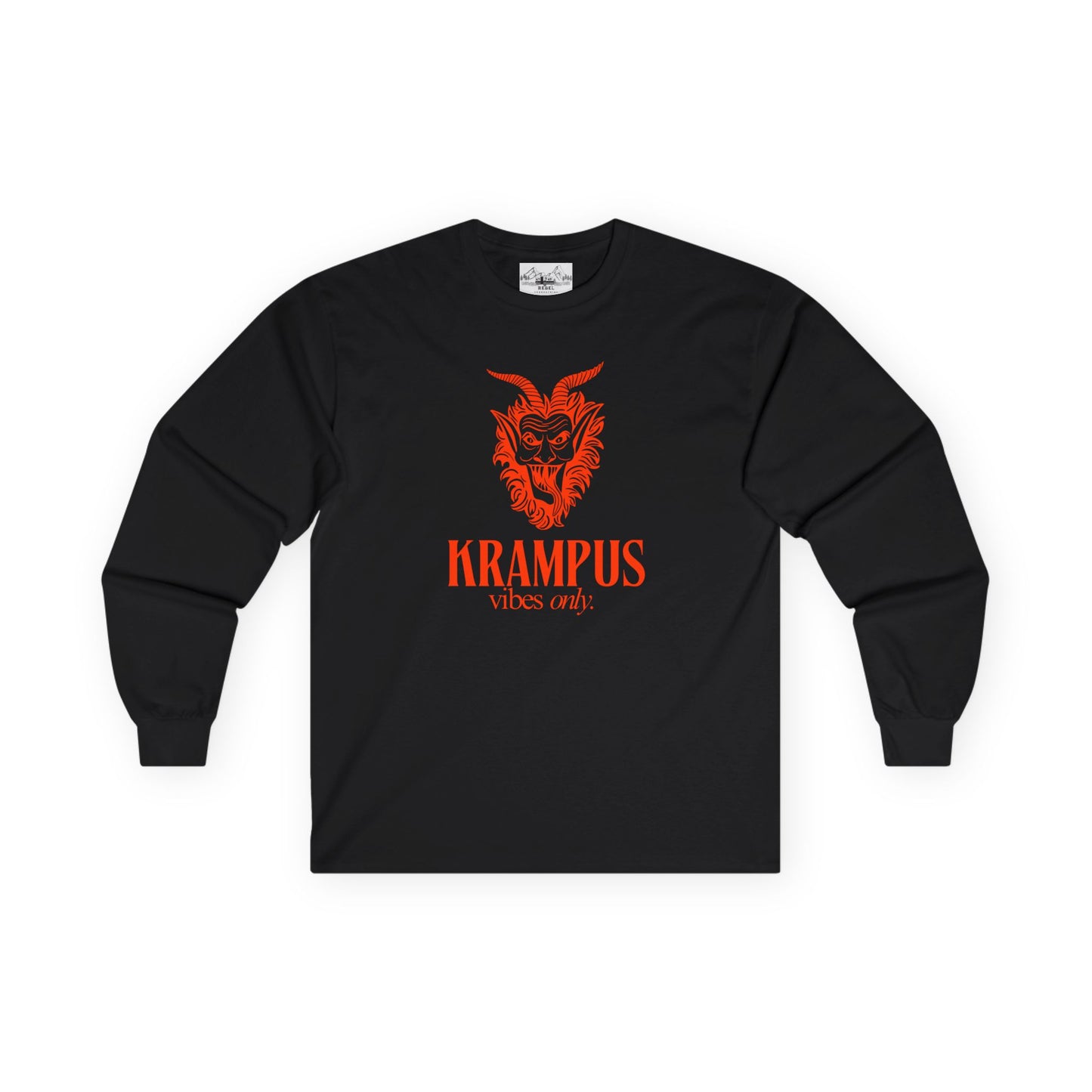 KRAMPUS Vibes Only Vintage Long-Sleeve Tee