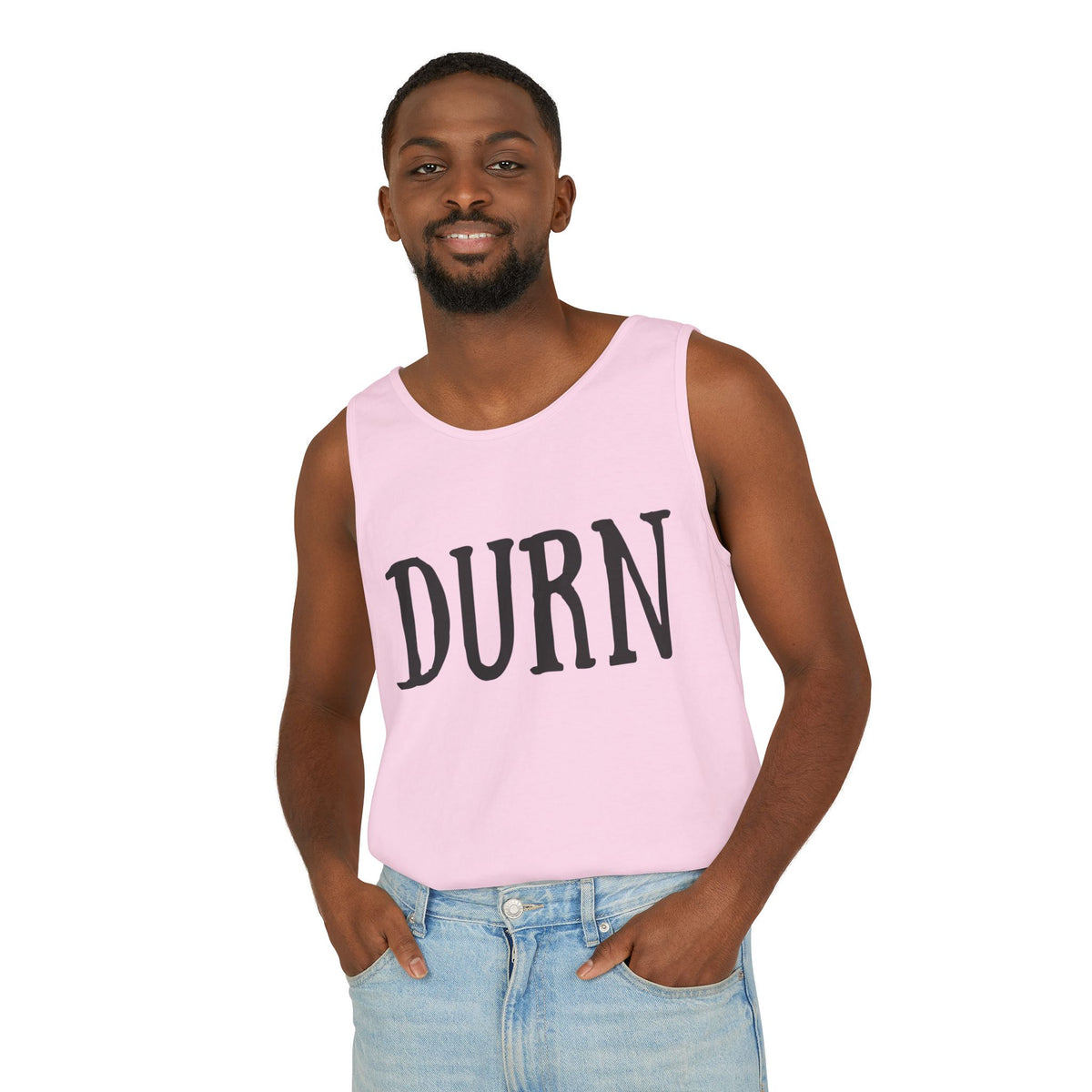 DURN Southern Slang Garment-Dyed Tank Top