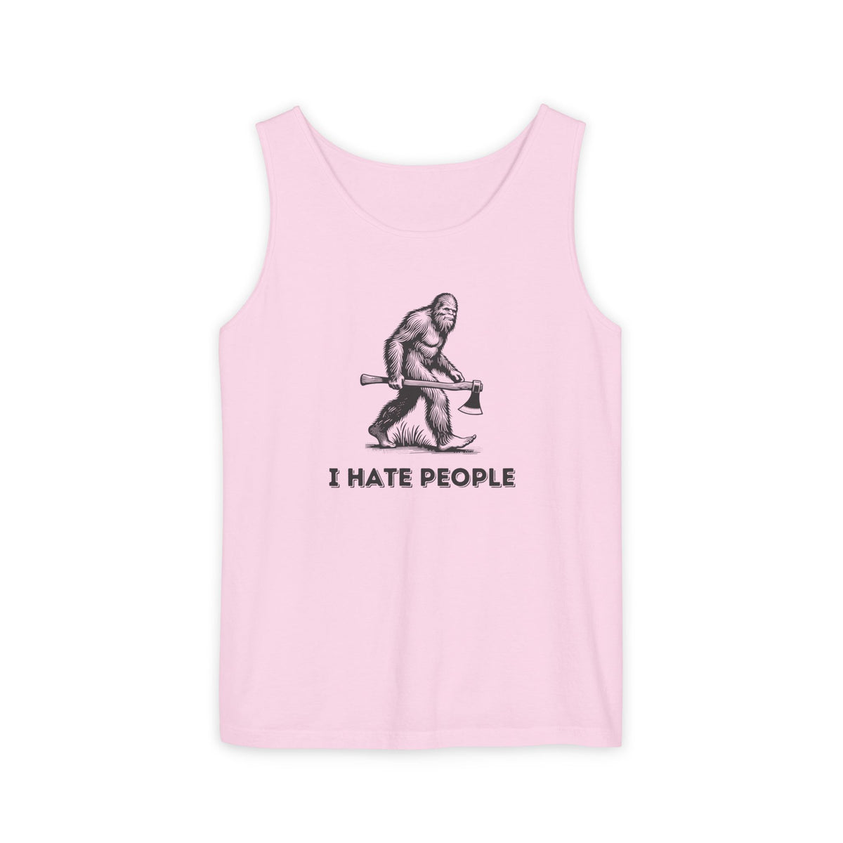 I Hate People – Bigfoot Unisex Jersey Tank