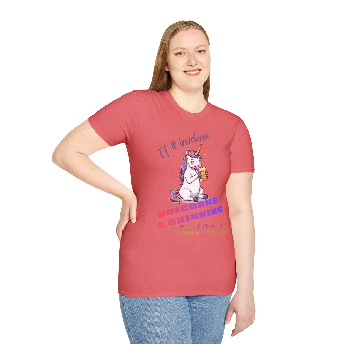 Unicorns & Drinking Graphic Tee