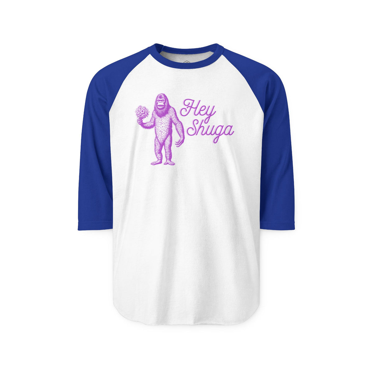 Hey Shuga Bigfoot Raglan Shirt