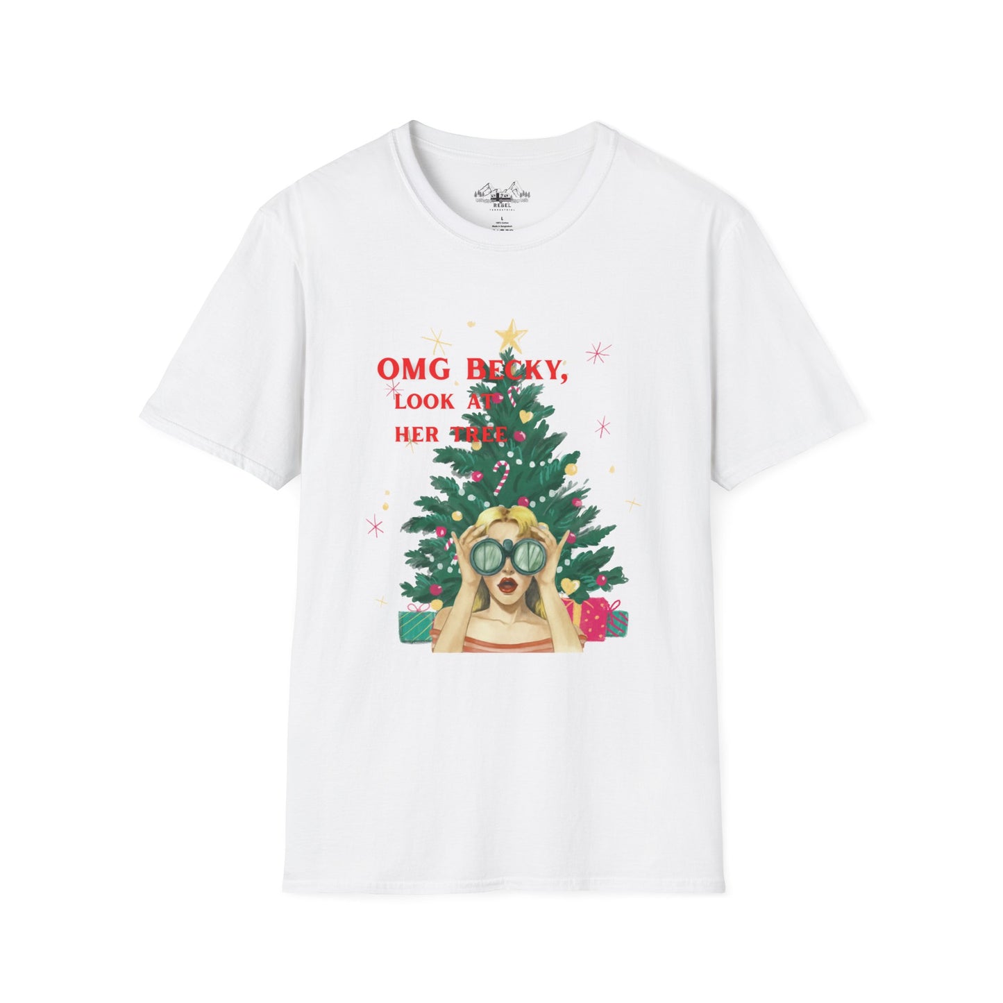 OMG Becky, Look at Her Tree - Vintage Holiday Rap Tee